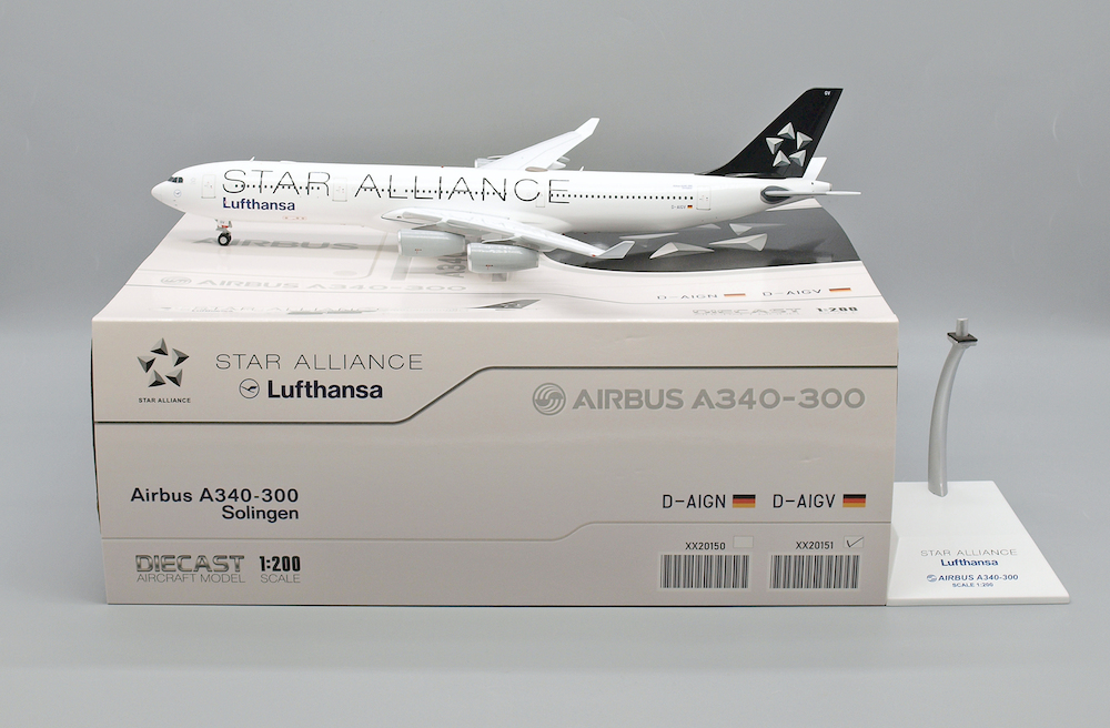 JC Wings XX20151 Airbus A340-300 Lufthansa 
