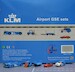 Airport GSE Sets KLM Paymover pushbacktruck, Forklift, Cart, 2 cars Set 1 XX2021