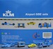 Airport GSE Sets KLM Paymover pushbacktruck, Closed cart, Car, Water truck Set 2 