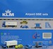 Airport GSE Sets KLM Catering Truck, Taxi, Tug w/Dolly, Stairs Set 4 