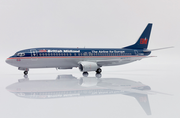 Boeing 737-400 British Midland "The Airline for Europe" G-OBMG  XX20261