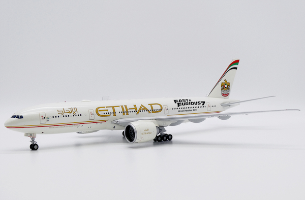 Boeing 777-200LR Etihad Airways "Fast & Furious 7" A6-LRE XX20323
