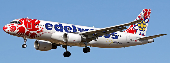 Airbus A320 Edelweiss Air HB-JLT XX20337