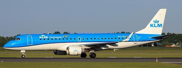 Embraer ERJ190-100STD KLM Cityhopper "Progress Pride Stickers" PH-EZG XX20412