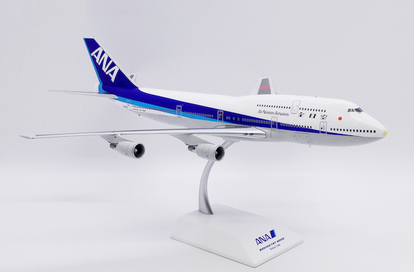 Boeing 747-400D "Old Titles" ANA All Nippon Airways JA8955 Nose gear missing XX20443GEAR