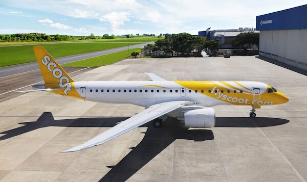 Embraer ERJ190-E2 Scoot 9V-THA XX20476