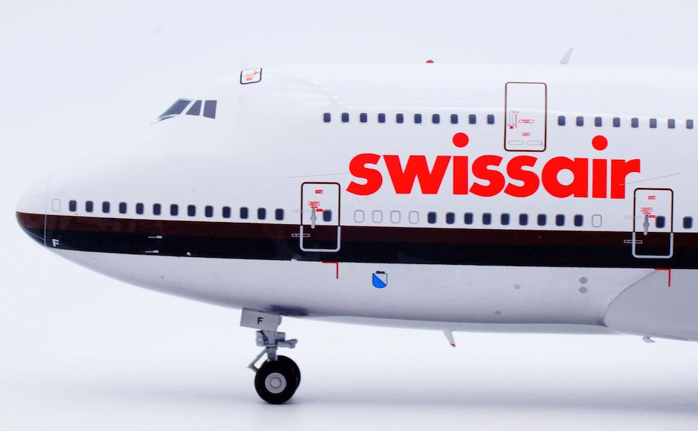 Inflight 200 1/200 スイス航空 B747-300 HB-IGC Herpa Wings Swiss Air B747-300 HB-IGC scale 1:200 HE556941