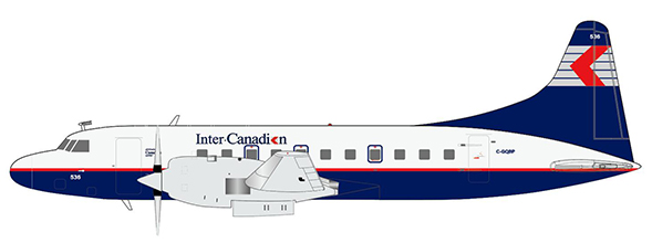 Convair CV580 Inter Canadian C-GQBP XX20547