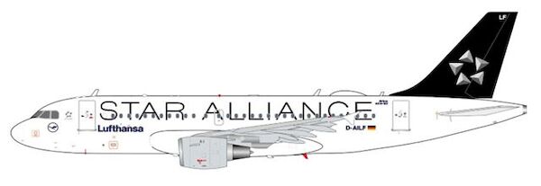 Airbus A319 Lufthansa "Star Alliance" D-AILF  XX20609