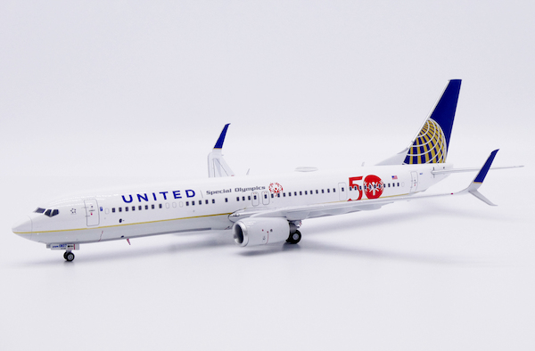 Boeing 737-900ER United Airlines "Special Olympics 50" N66837 XX20618