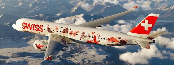 Airbus A350-900 Swiss "Wanderlust" HB-IFA  XX20747