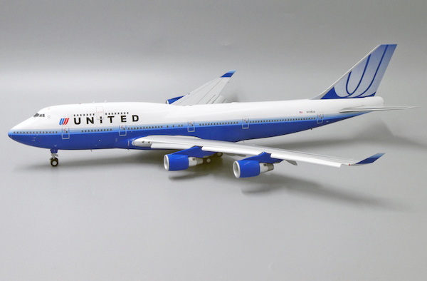 Boeing 747-400 United Airlines N128UA Flap Down XX2267A