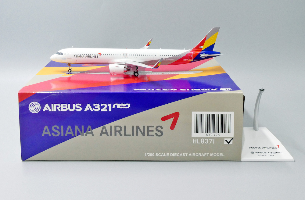 JC Wings XX2325 Airbus A321neo Asiana Airlines HL8371