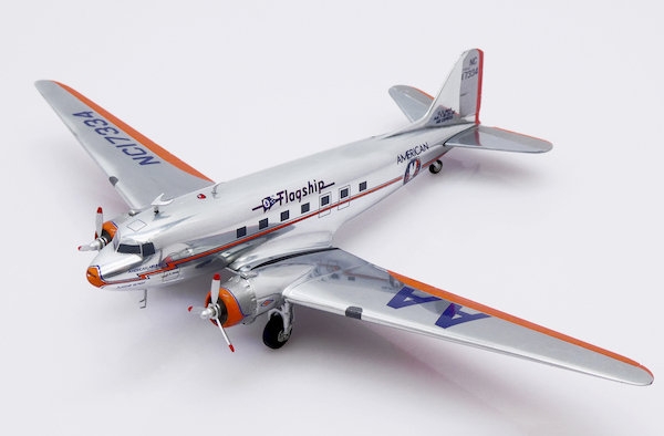 Douglas DC3 American Airlines "Flagship Detroit" NC17334 Polished  XX2383