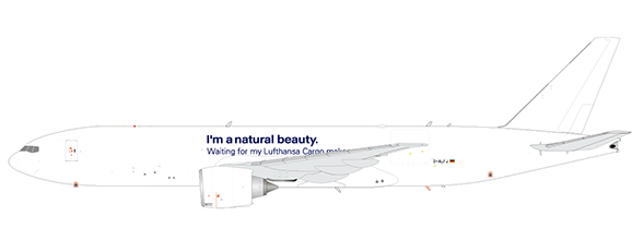 Boeing 777-200LRF Lufthansa Cargo"Natural Beauty" D-ALFJ "Flap Down" XX40031A