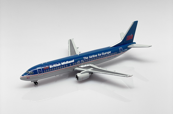 Boeing 737-400 British Midland G-OBMG "The Airline for Europe" XX40060