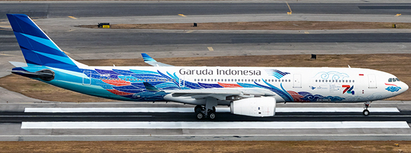 Airbus A330-300 Garuda Indonesia "Kembara Angkasa" PK-GPZ  XX40170