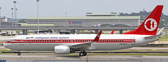 Boeing 737-800 Malaysia Airlines "Retro" 9M-MLV XX40202