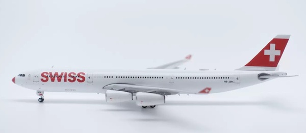 Airbus A340-300 Swiss Red Nose HB-JMA XX40203
