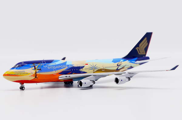 Boeing 747-400 Singapore Airlines "Tropical" 9V-SPK XX40213
