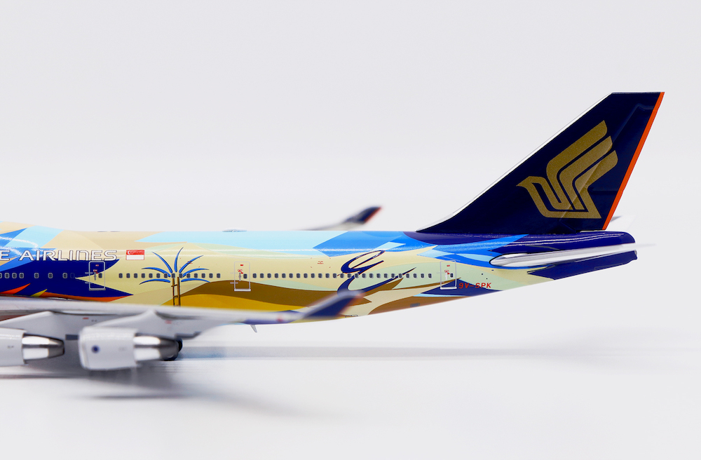 SQ Wings 1:200 シンガポール航空 B747-400 9V-SPL SQ Wings Singapore