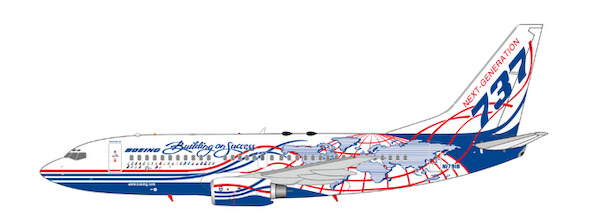 Boeing 737-700 Boeing House Color "Building on Success" N1791B  XX40219