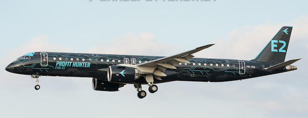 Embraer 195-E2 House Colors "Profit Hunter" PR-ZIQ  XX40223