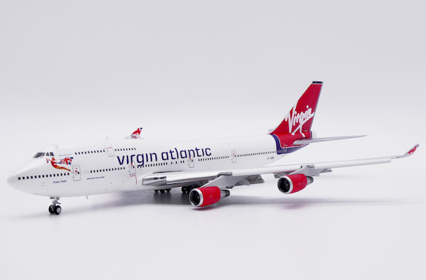 Boeing 747-400 Virgin Atlantic "Tinker Belle" G-VBIG Flaps Down XX40224A