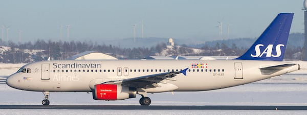 Airbus A320 SAS Scandinavian Airlines OY-KAR XX40249