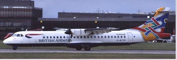 ATR72-200 British Airways "Ireland" G-BYTP XX40266