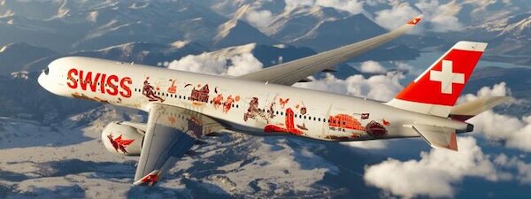 Airbus A350-900 Swiss "Wanderlust" HB-IFA XX40284