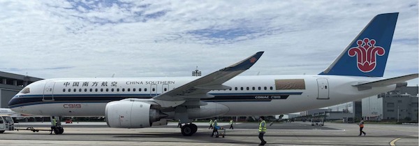 Comac C919 China Southern B-919J  XX40288