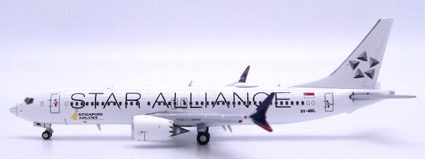 Boeing 737 MAX 8 Singapore Airlines "Star Alliance" 9V-MBL  XX40351
