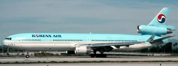 McDonnell Douglas MD11 Korean Air HL7373 XX40378