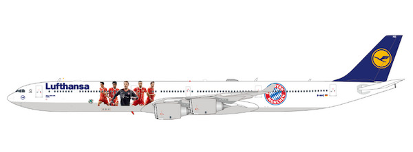 Airbus A340-600 Lufthansa "FC Bayern München" D-AIHZ  XX40390
