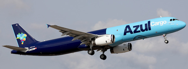 Airbus A321P2F Azul Cargo PS-AJA XX40458