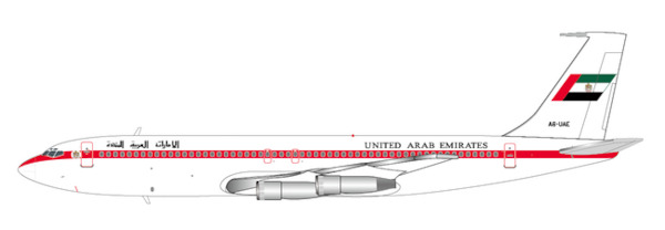 Boeing 707-300 United Arab Emirates Amiri Flight A6-UAE XX40478
