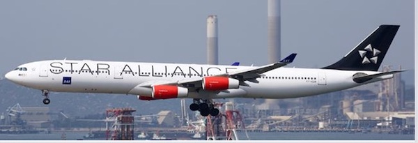 Airbus A340-300 SAS Scandinavian Star Alliance OY-KBM  XX40642