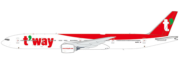 Boeing 777-300ER T'way HL8707 XX40681