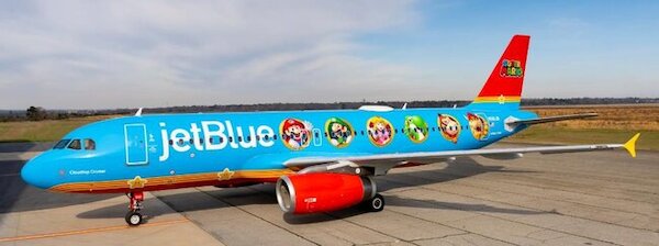 Airbus A320 Jetblue "Mario & Friends" N561JB XX40689