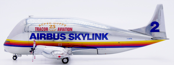 B337SGT Super Guppy Airbus Skylink Aero Spacelines "Tracor Aviation 25 Years" F-BPPA Polished XX40697