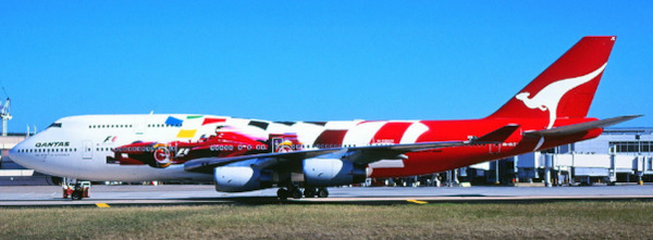 Boeing 747-400 Qantas "Formula 1" VH-OJC  XX40715