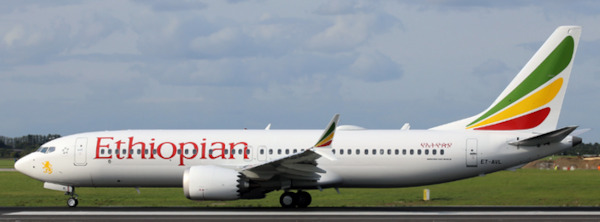 Boeing 737 MAX 8 Ethiopian Airlines ET-AVL  XX40784