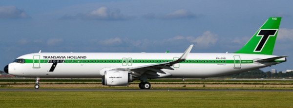 Airbus A321neo Transavia Retro 60 Years Anniversary PH-YHD XX40789
