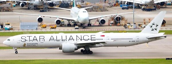 Boeing 777-300ER Singapore Airlines "Star Alliance" 9V-SWM  XX40802