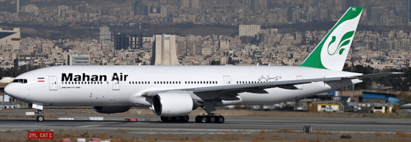 Boeing 777-200ER Mahan Air "Iran's 1st Boeing 777" EP-MTC  XX40848