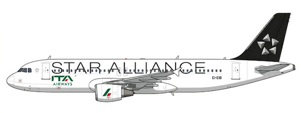 Airbus A320 ITA Airways "Star Alliance" EI-EIB  XX40855