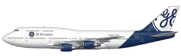 Boeing 747-400 General Electric "Flight Test" N747GF  XX40886