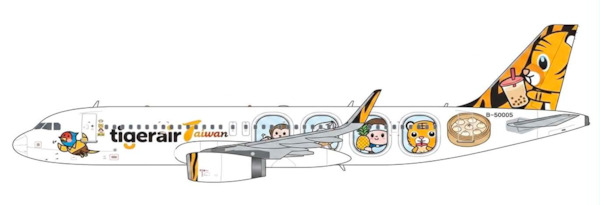 Airbus A320 Tigerair Taiwan "Okayama Momotaro" B-50005 XX40914