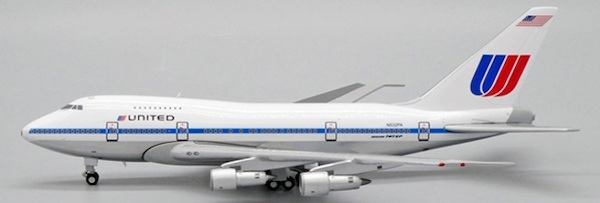 Boeing 747SP United Airlines Blue Stripe N532PA Polished  XX4960